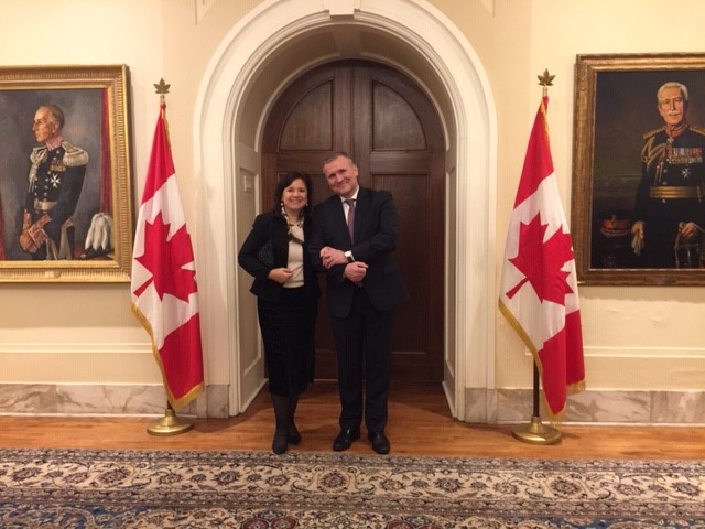 Estonian Ambassador to Canada Mr. Toomas Lukk